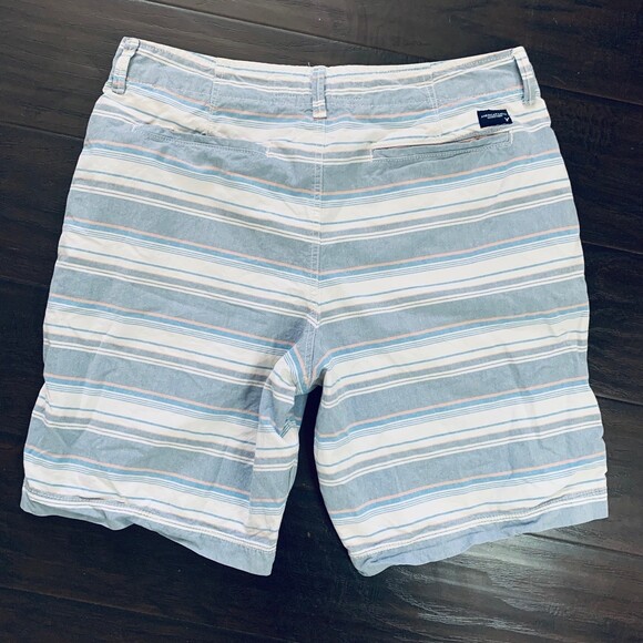 Men's American Eagle Classic Striped Beachy Soft Lightweight Shorts | Size: 36 - Picture 6 of 9